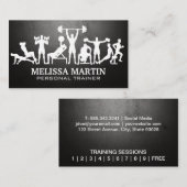 Fitnesslogo | Persoonlijke trainer Visitekaartje (Voorkant / Achterkant)