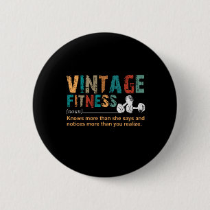 Fitnesslover  fitness - definitie ronde button 5,7 cm
