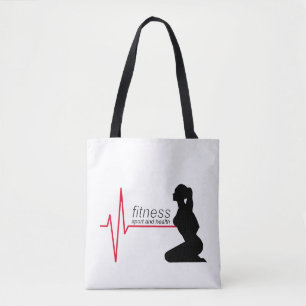 Fitnessmeisje Draagtas