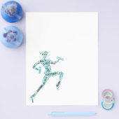 Fitnessmeisje Flyer (Enkel)