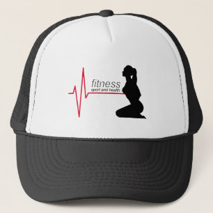 Fitnessmeisje Trucker Pet