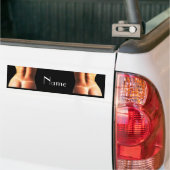 Fitnessmodel Tanlines Thunder_Cove Bumpersticker (Op Truck)