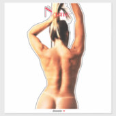Fitnessmodel Tanlines Thunder_Cove Sticker (Vel)