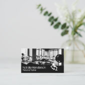 fitnessruimte | Personal Trainer Logo Visitekaartje (Staand voorkant)