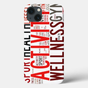Fitnesswoorden iPhone 13 Hoesje