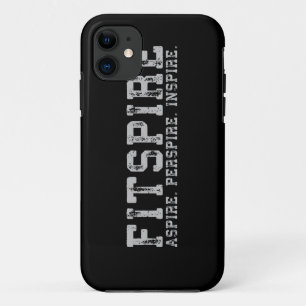 Fitspire - Aspire, Perspire, Inspire - Workout iPhone 11 Hoesje