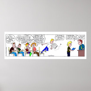 Fitz Conflict Strip Poster