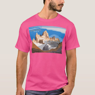 Fitz Roy Patagonia Chile Argentina Actief T-shirt