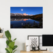 Fitz Roy's Reflection Poster (Thuiskantoor)
