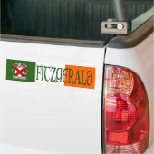 Fitzgerald Coat of Arms Bumpersticker (Op Truck)
