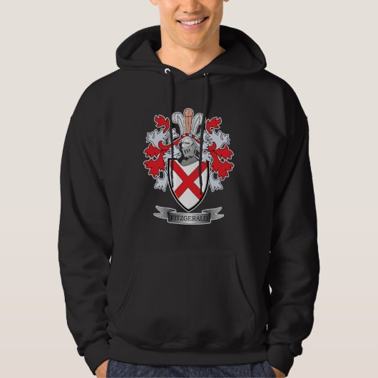 Fitzgerald Coat of Arms Hoodie (Voorkant)