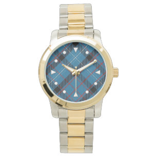 Fitzgerald Tartan Two-tone Watch Horloge