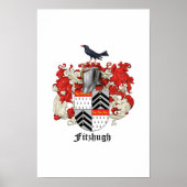 Fitzhugh Family Heraldry - 2 Poster (Voorkant)