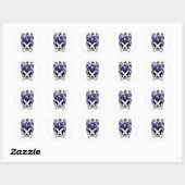 FITZPATRICK FAMILICK CREST - FITZPATRICK CREST RONDE STICKER (Vel)