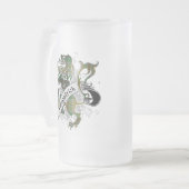 Fitzpatrick Tartan Lion Matglas Bierpul (Voorkant links)