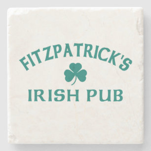 Fitzpatrick's Ierse Pub Stenen Onderzetter