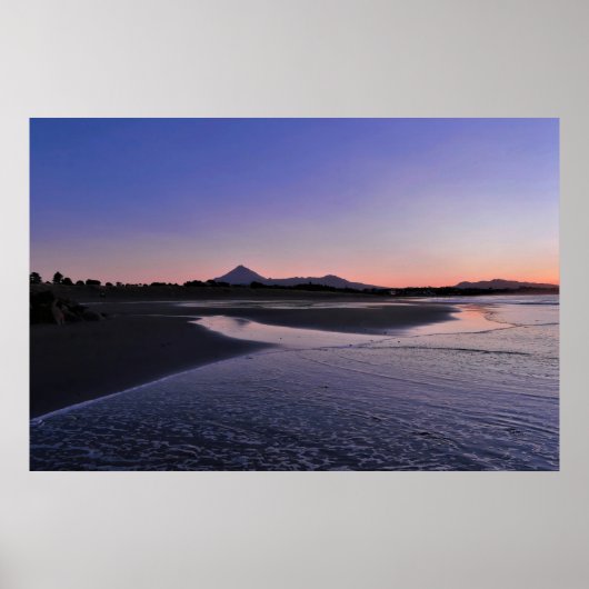 Fitzroy Beach Sunset Poster (Voorkant)