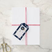 FIU-Panters - Kerstmis Cadeaulabel (Met Touw)