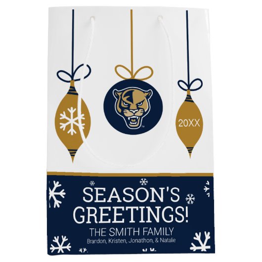 FIU-Panters - Kerstmis Medium Cadeauzakje (Voorkant)