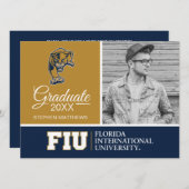 FIU Panthers Afstuderen Kaart (Voorkant / Achterkant)