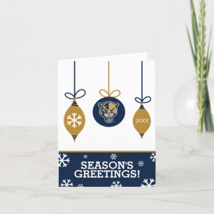 FIU Panthers - Kerst Feestdagen Kaart