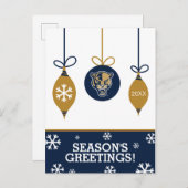 FIU Panthers - Kerstmis Feestdagenkaart (Voorkant / Achterkant)