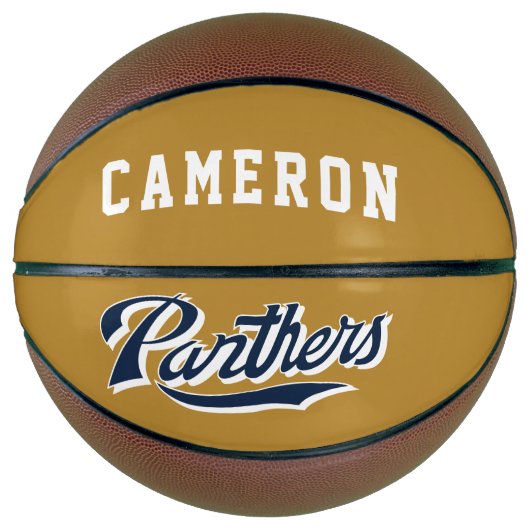 FIU Panthers Script Basketbal (Voorkant)