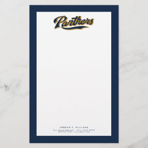 FIU Panthers Script Briefpapier