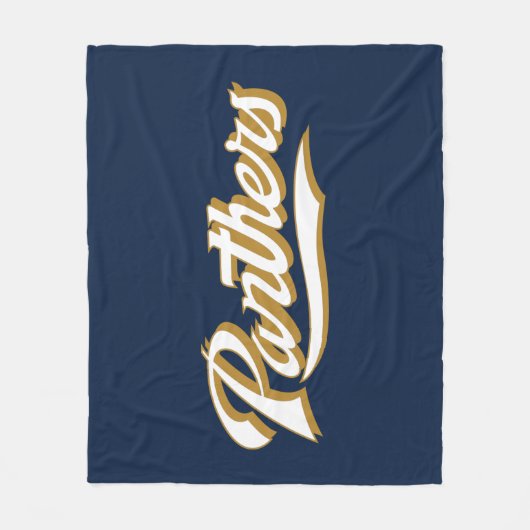 FIU Panthers Script Fleece Deken (Voorkant)
