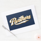 FIU Panthers Script Rechthoekige Sticker (Envelop)