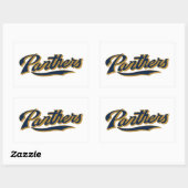 FIU Panthers Script Rechthoekige Sticker (Vel)
