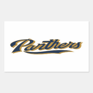 FIU Panthers Script Rechthoekige Sticker