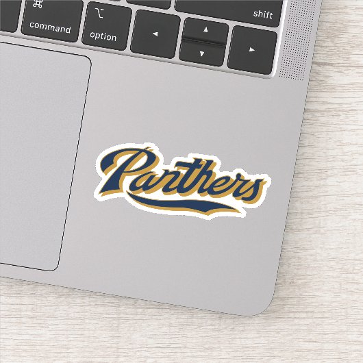 FIU Panthers Script Sticker (Detail)