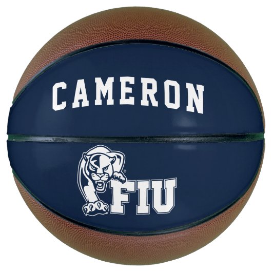 FIU Panthers - White Logo Basketbal (Voorkant)