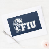FIU Panthers - White Logo Rechthoekige Sticker (Envelop)