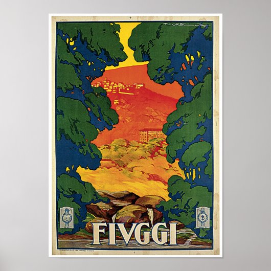 Fiuggi Poster (Voorkant)