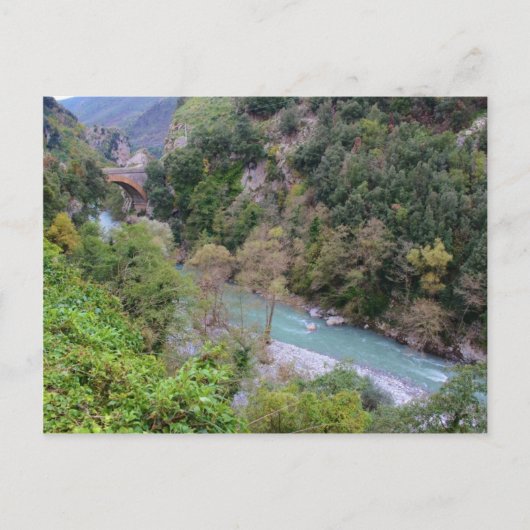 Fiume Lao Near Papasidero Briefkaart (Voorkant)