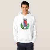 Fiume Veneto Stemma, Italië Hoodie (Voorkant volledig)