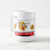 Fiunny Mauvais conducteur Mug (Devant gauche)