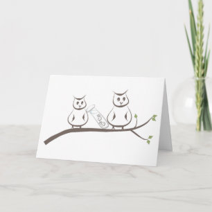 FIV Bonne chance Infertilité Carte de voeux