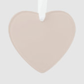 FIV Miracle Baby Simple Boho Tan Ornement (dos)