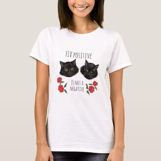FIV+ T-shirt (Devant)