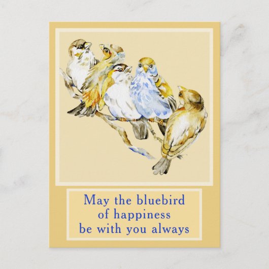 Five Birds Anytime Card Briefkaart (Voorkant)