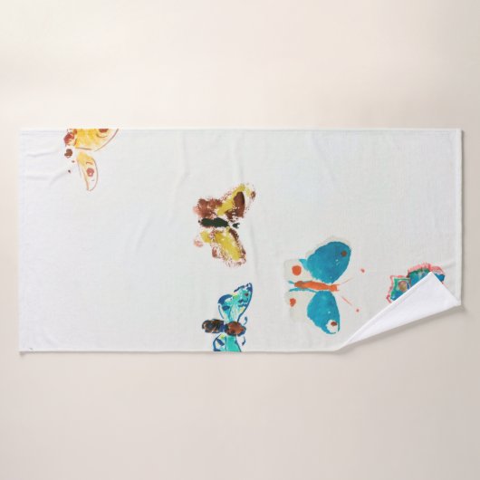 Five Butterflies (Serviette de bain)