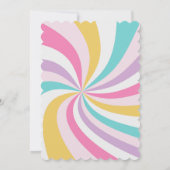 Five est une Vibe Super 5e anniversaire Invitation (Dos)