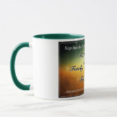 'Five F's' Green 11oz Coffee-Mok Mok (Links)