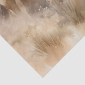 "Five Galloping Mustangs" Stoffige Westerne Waterc Tissuepapier (Detail)