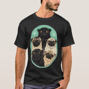 Five Pugs door FivePugs T-shirt