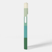 Five Shade Green Block Case-Mate iPhone Case (Achterkant / Rechts)