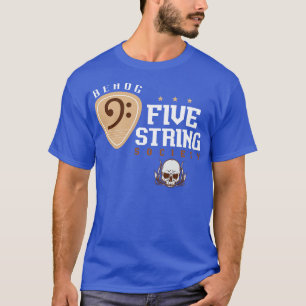 Five String Society basgitaar T-shirt